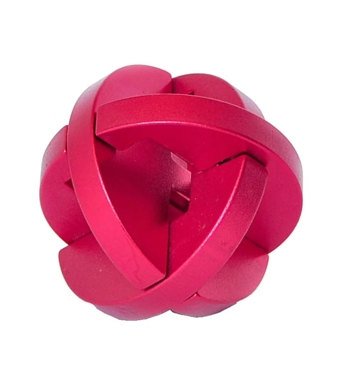 Andromeda Aluminium Orbit Puzzle Sculptural Desk Piece