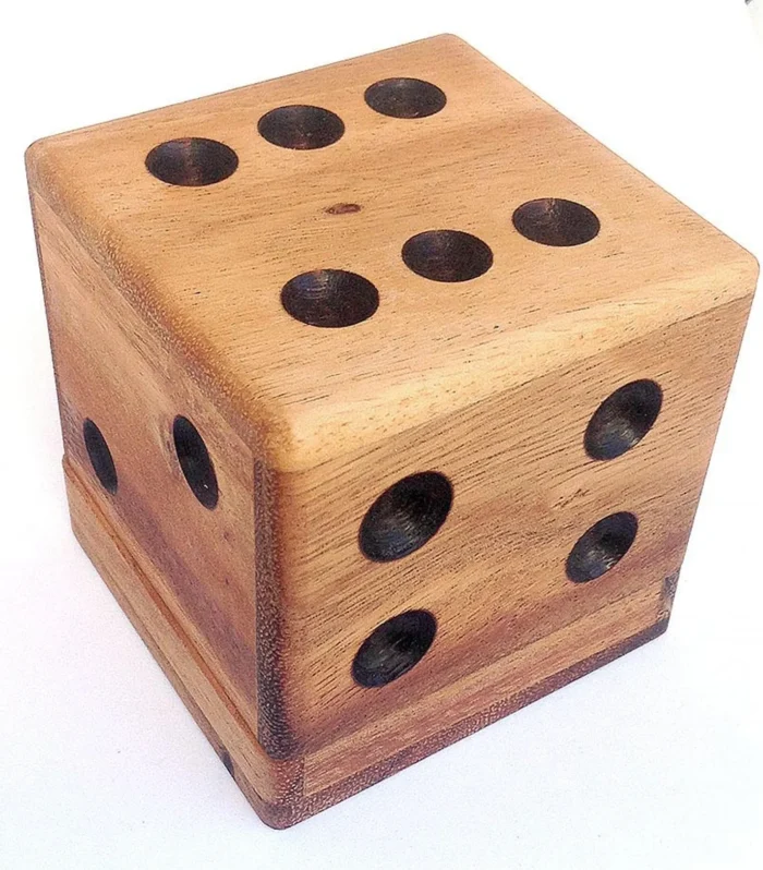 Twenty Five Piece Wooden Assembly Puzzle Desk Ornament