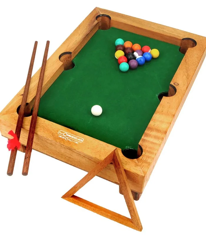 Compact Desktop Billiards Game Travel Size Set